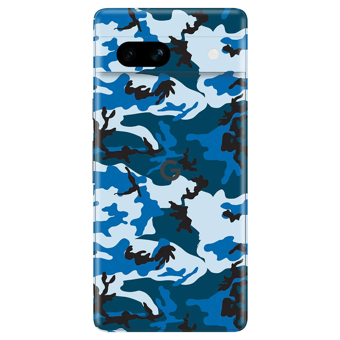 Google Pixel 7a Camo Series Blue Skin