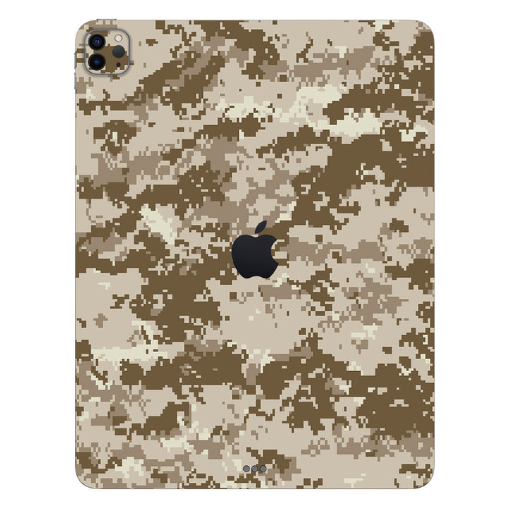 iPad Pro 12.9 Gen 6 Camo Series Desert Skin