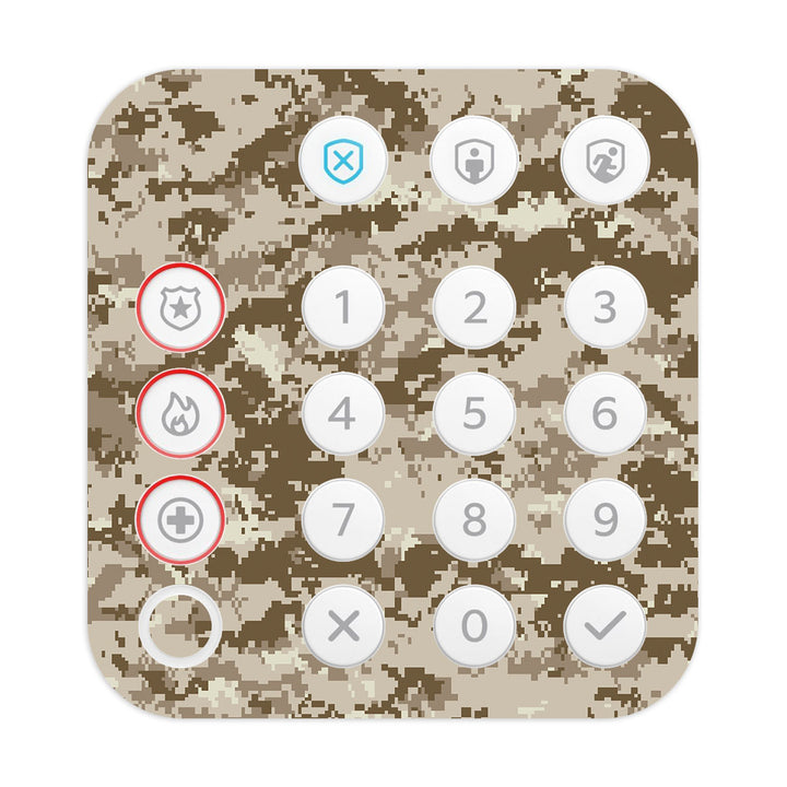 Ring Alarm Keypad (2nd Gen) Camo Series Desert Skin