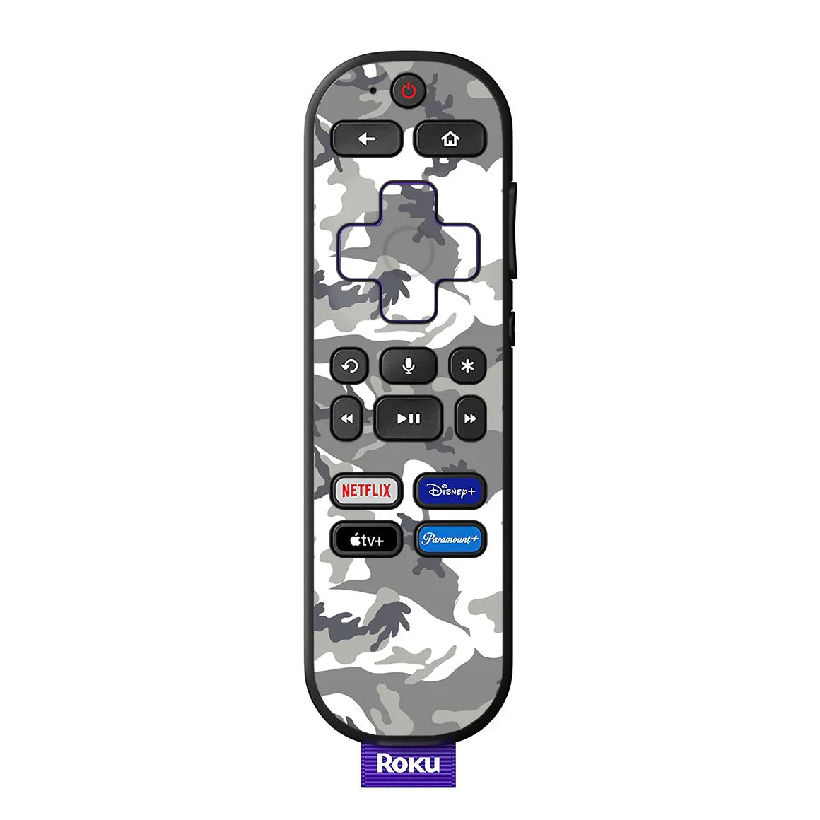 Roku Voice Remote Camo Series Ghost Skin