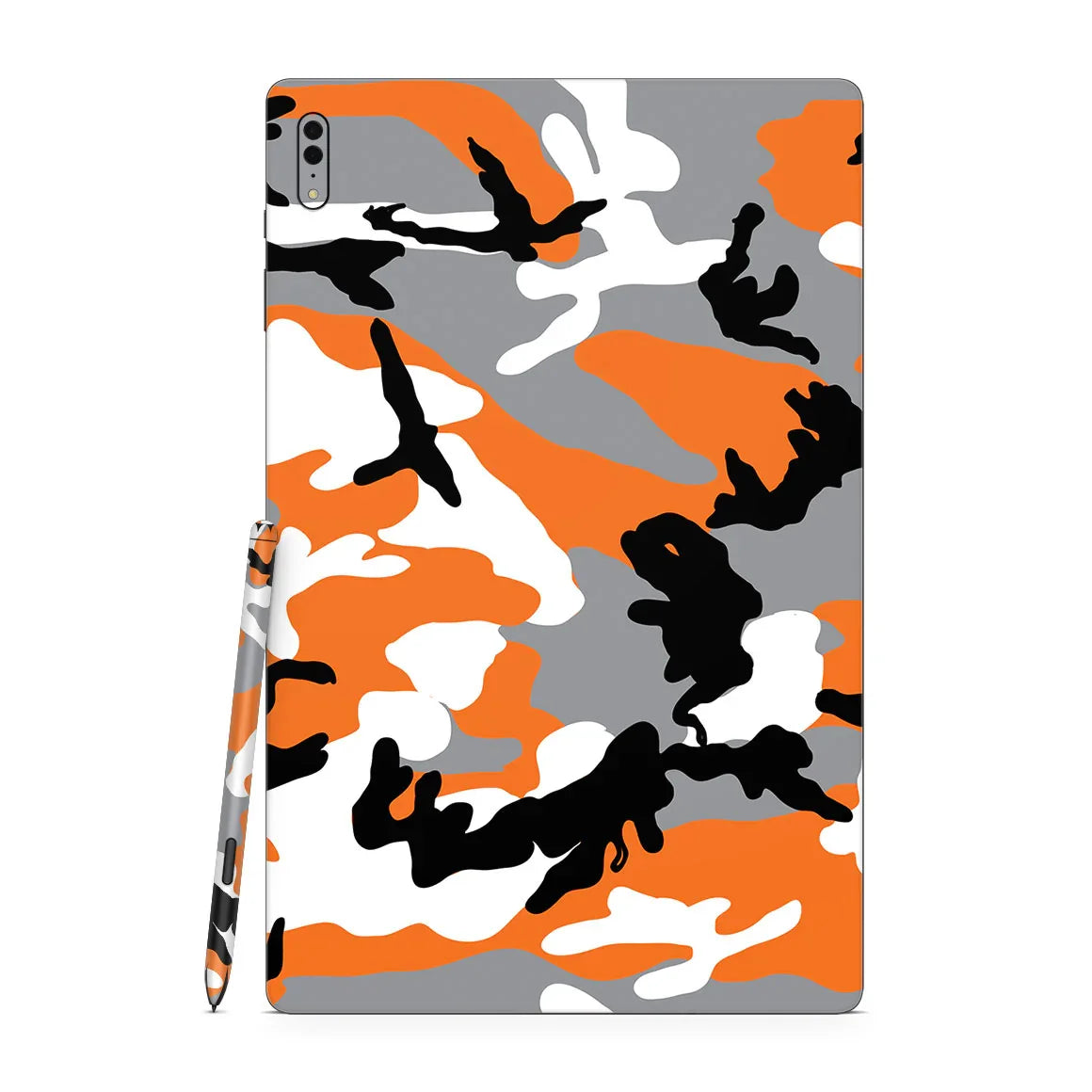 Galaxy Tab S8 Ultra Camo Series Orange Skin