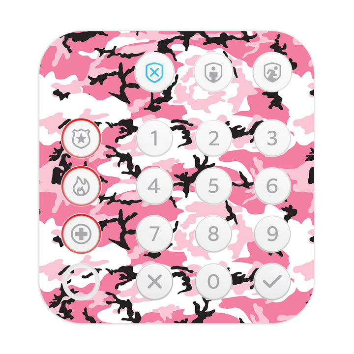 Ring Alarm Keypad (2nd Gen) Camo Series Pink Skin