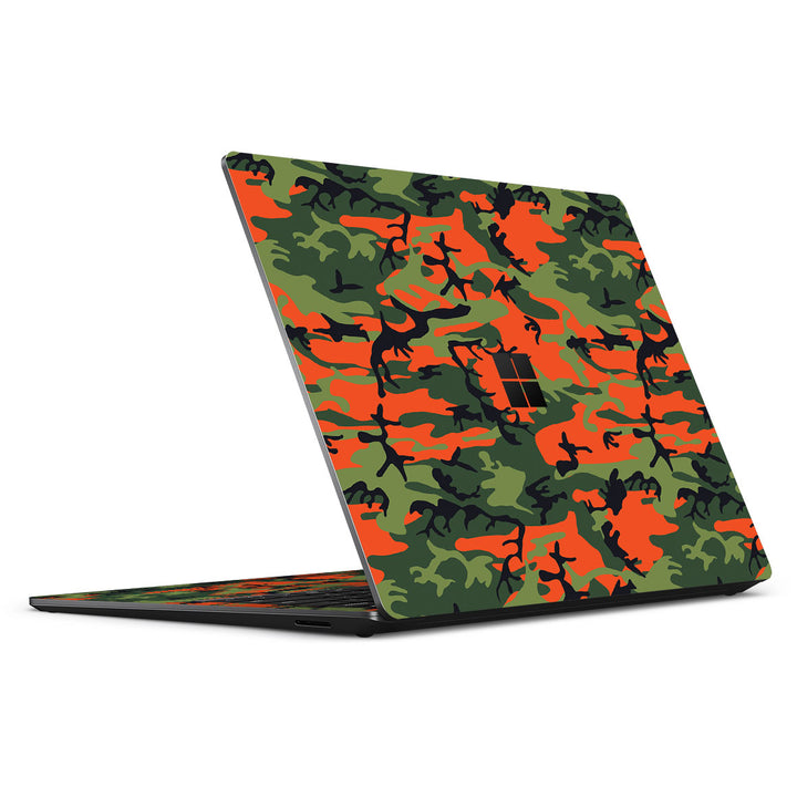 Surface Laptop 5 15" Camo Series Red Green Skin