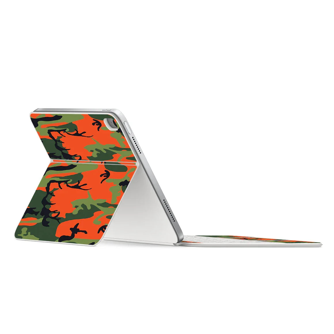 Magic Keyboard Folio for iPad (Gen 10) Camo Series Red Green Skin