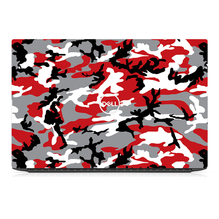 Dell XPS 15 9520 Camo Series Red Skin