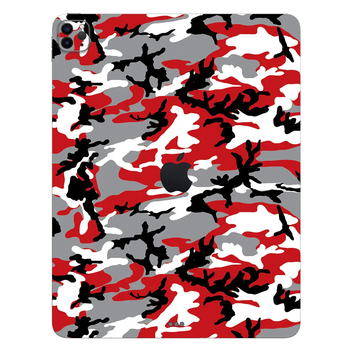 iPad Pro 12.9 Gen 6 Camo Series Red Skin