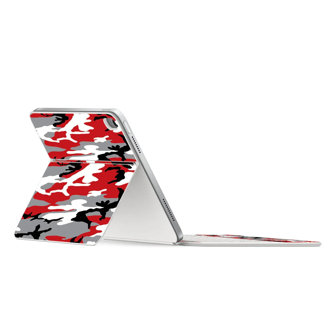 Magic Keyboard Folio for iPad (Gen 10) Camo Series Red Skin