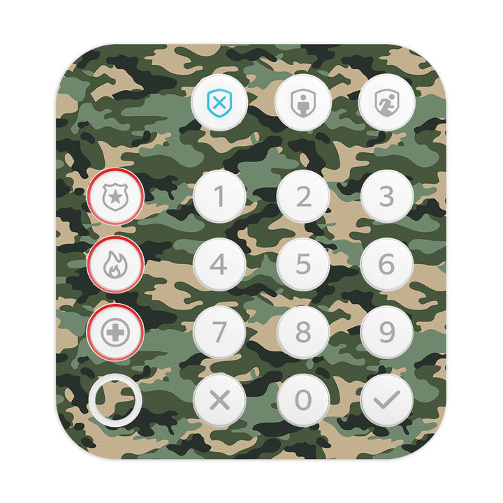 Ring Alarm Keypad (2nd Gen) Camo Series Traditional Skin