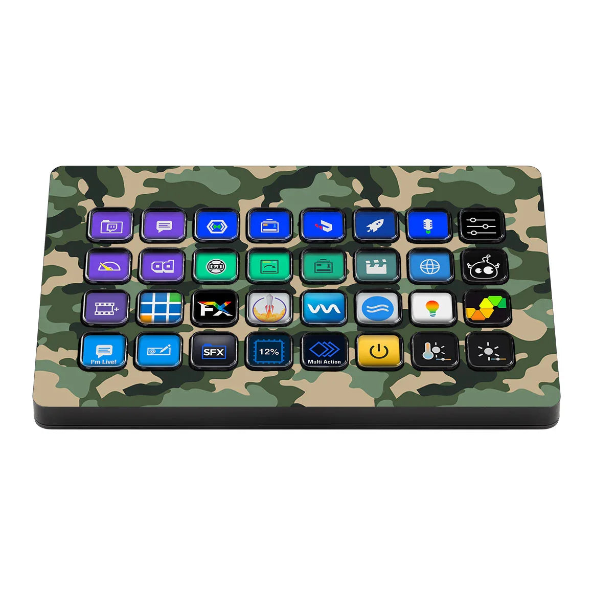 Elgato Stream Deck XL Camo Series Traditional Skin