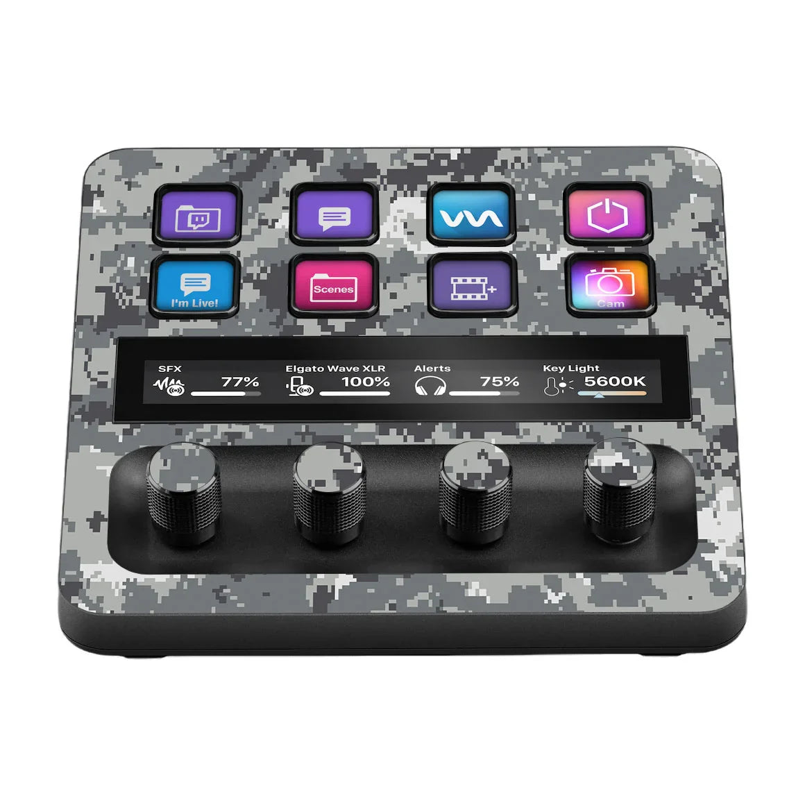 Elgato Stream Deck + Camo Series Urban Skin