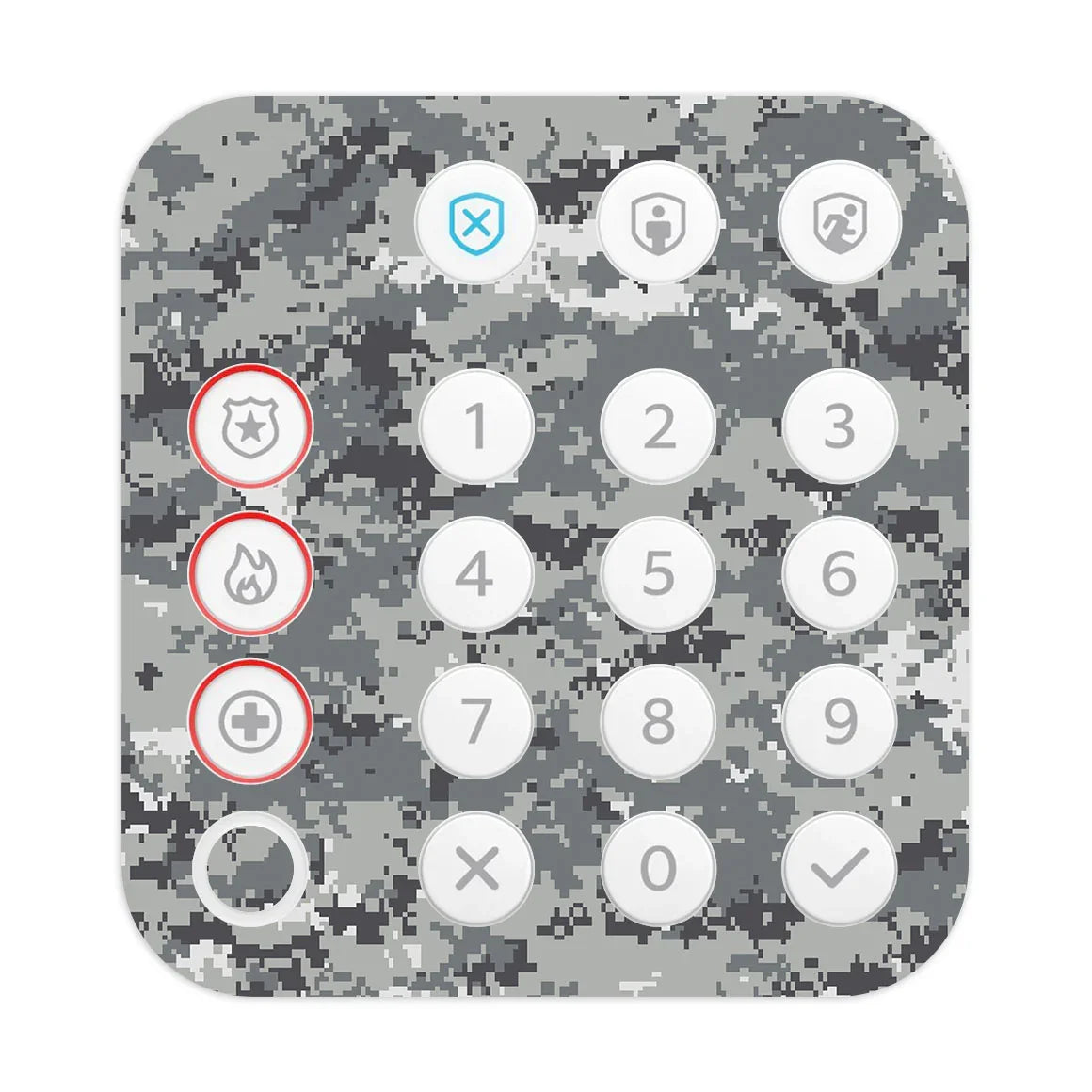 Ring Alarm Keypad (2nd Gen) Camo Series Urban Skin