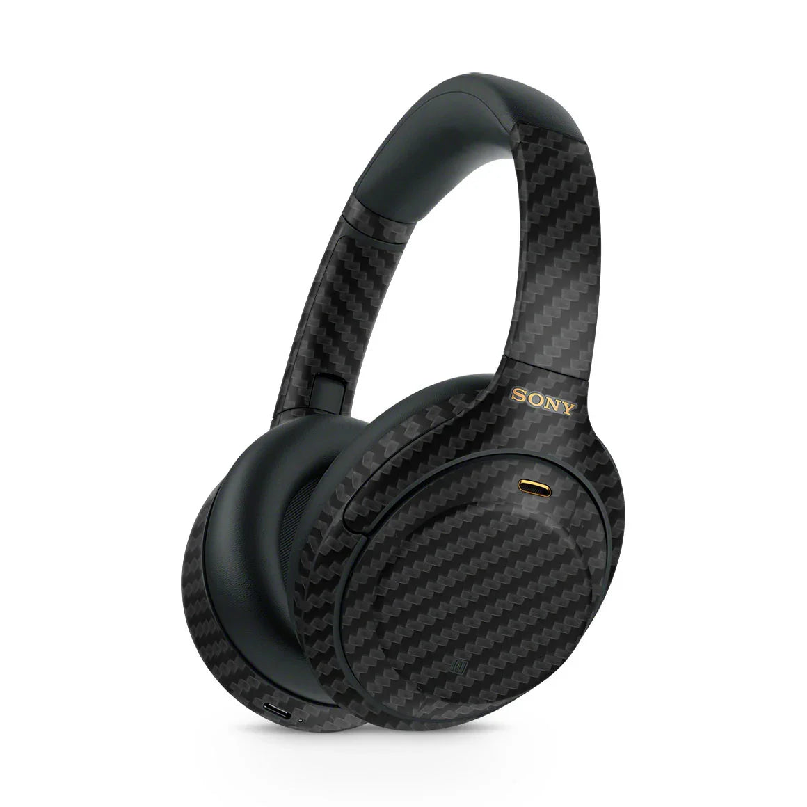 Sony WH-1000XM4 Carbon Series Black Skin
