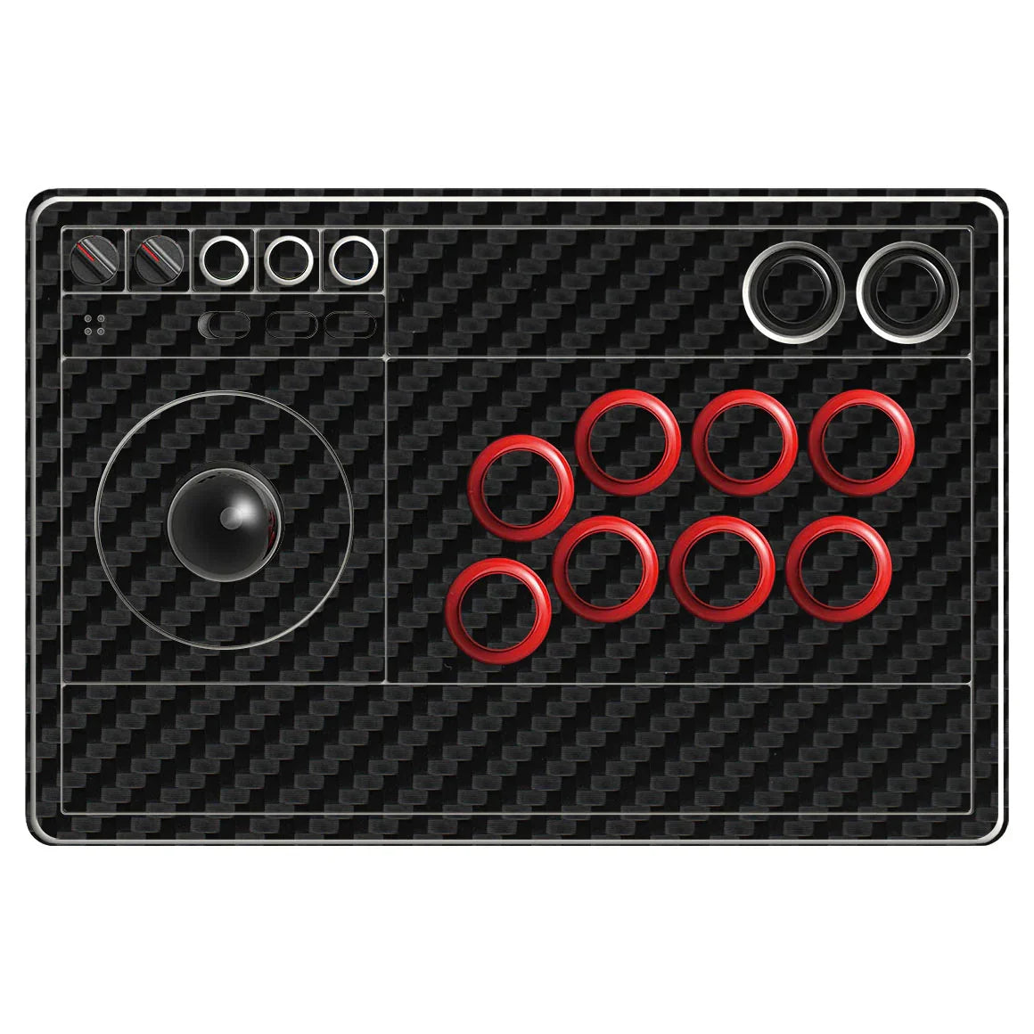 8Bitdo Arcade Stick Carbon Series Black Skin