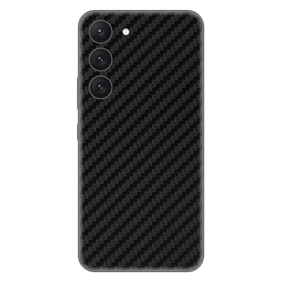 Galaxy S23 Plus Carbon Series Black Skin