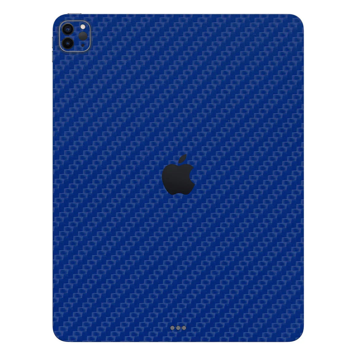 iPad Pro 12.9 Gen 6 Carbon Series Blue Skin