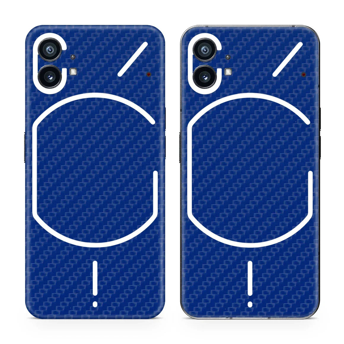 Nothing Phone 1 Carbon Series Blue Skin