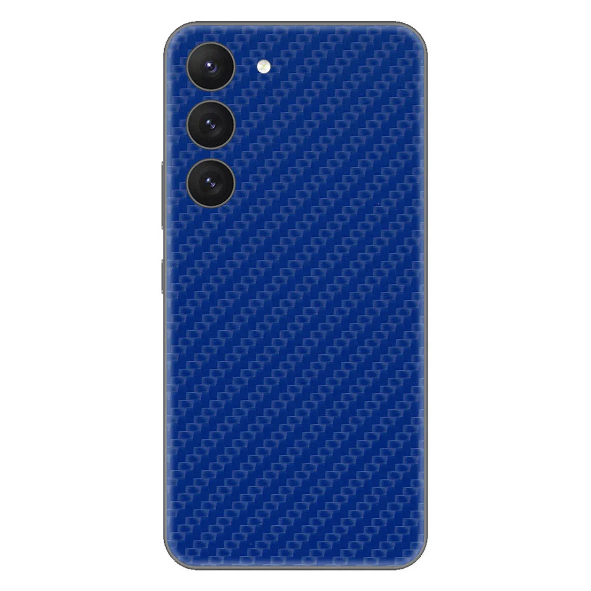 Galaxy S23 Plus Carbon Series Blue Skin