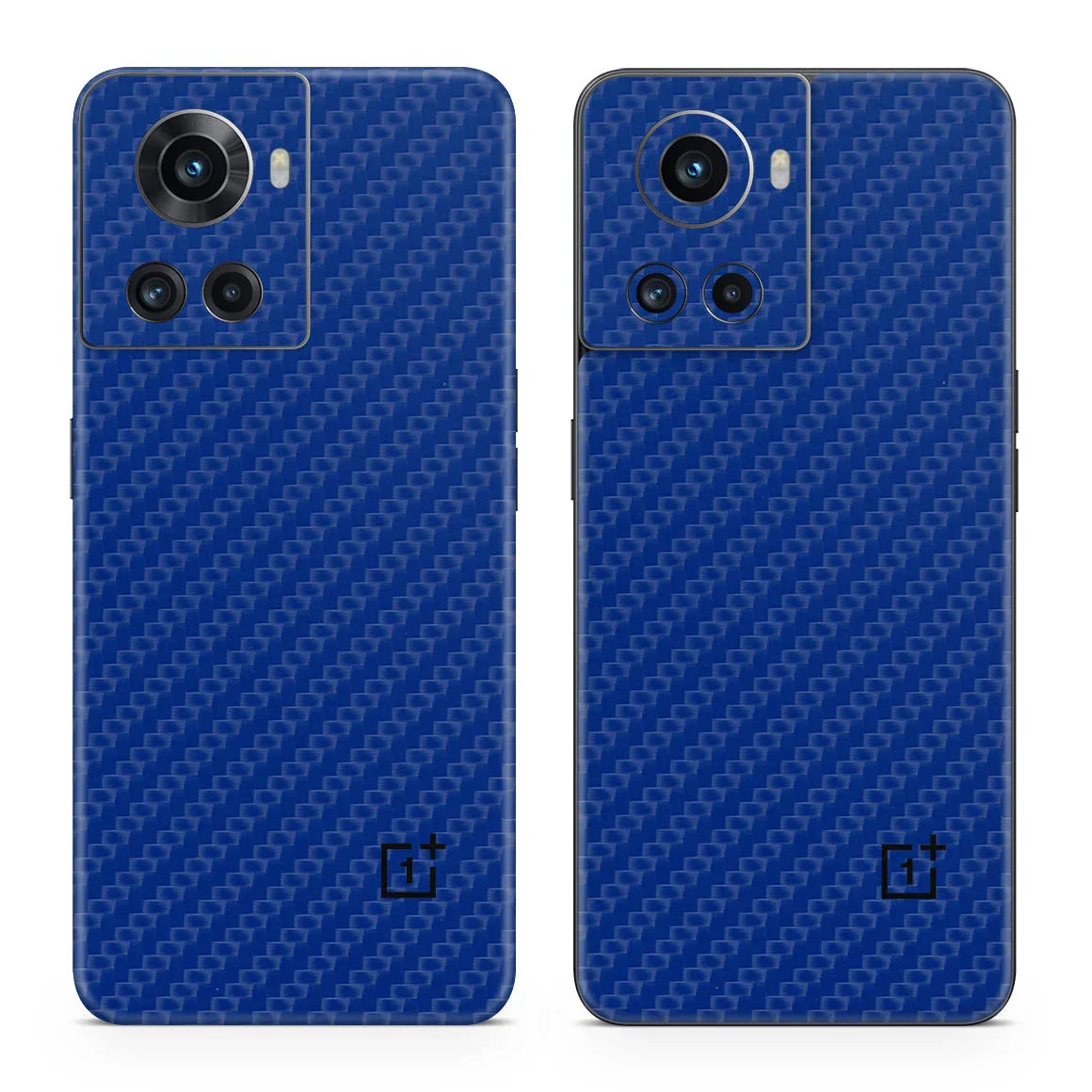 OnePlus 10R Carbon Series Blue Skin