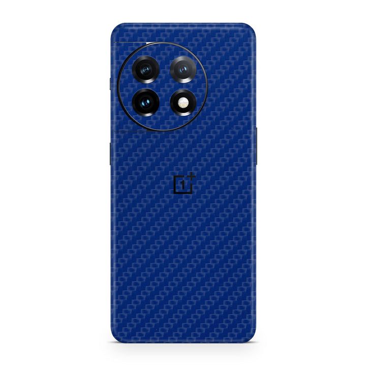 OnePlus 11 5G Carbon Series Blue Skin