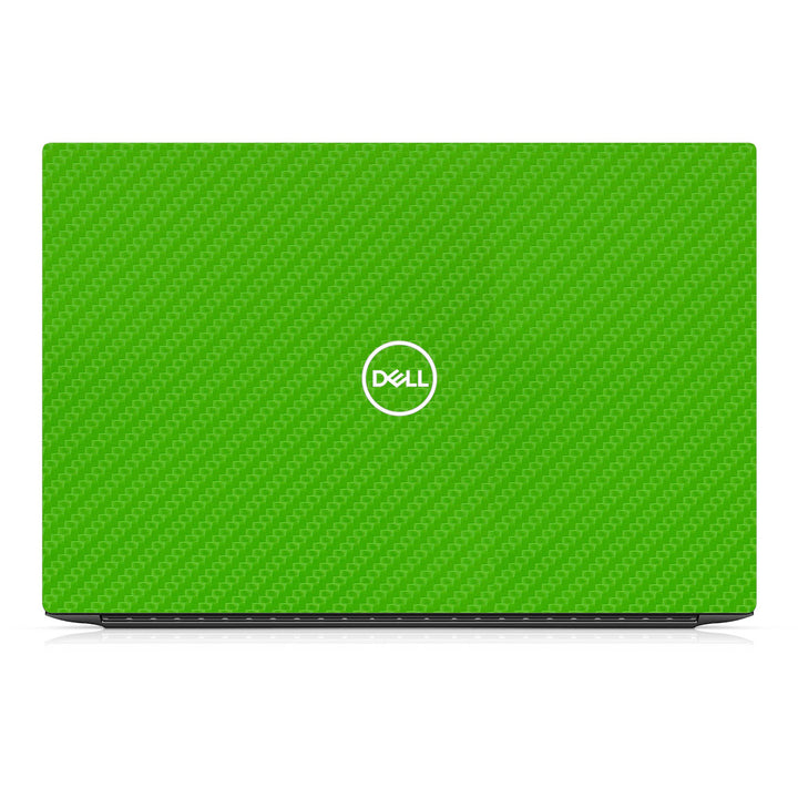 Dell XPS 15 9520 Carbon Series Green Skin