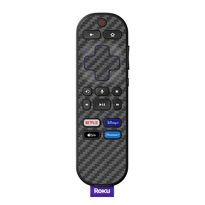 Remote Skin Roku Voice Remote Carbon Series Skins/Wraps & Covers – Slickwraps