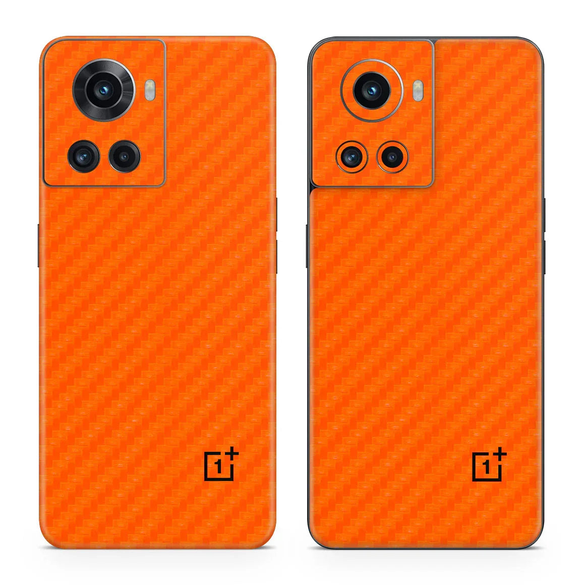 OnePlus 10R Carbon Series Orange Skin