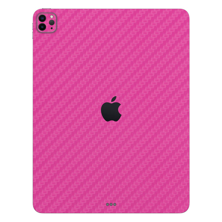iPad Pro 12.9 Gen 6 Carbon Series Pink Skin