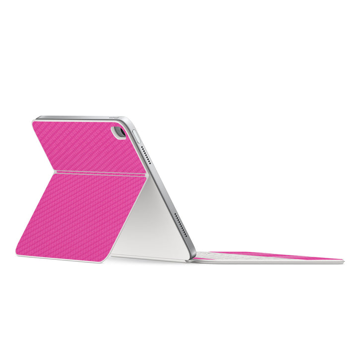 Magic Keyboard Folio for iPad (Gen 10) Carbon Series Pink Skin