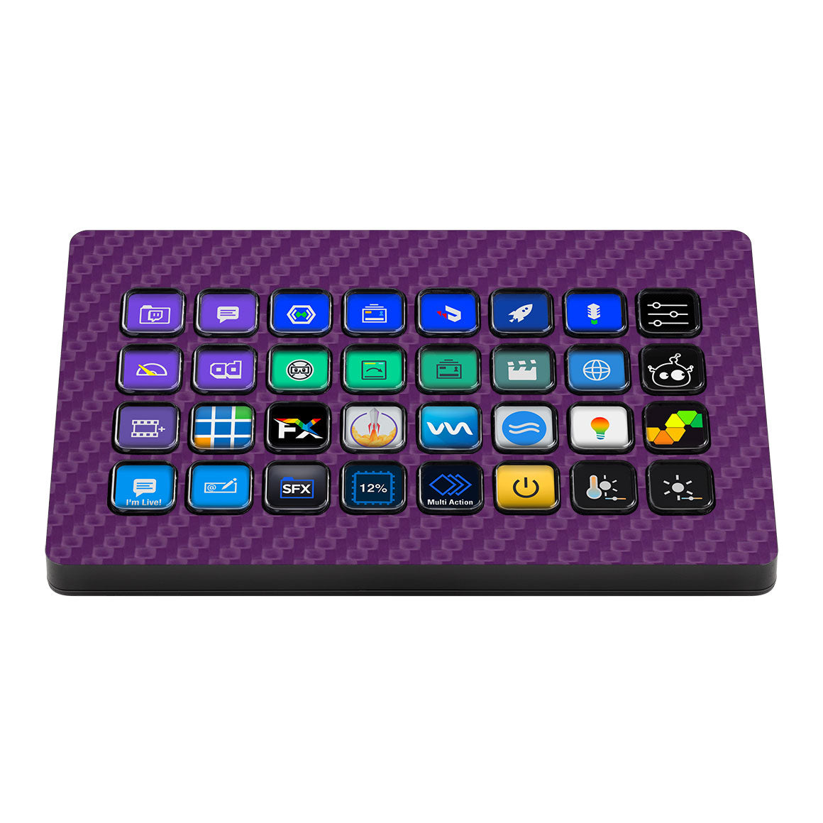 Elgato Stream Deck XL Carbon Series Skins/Wraps & Covers – Slickwraps