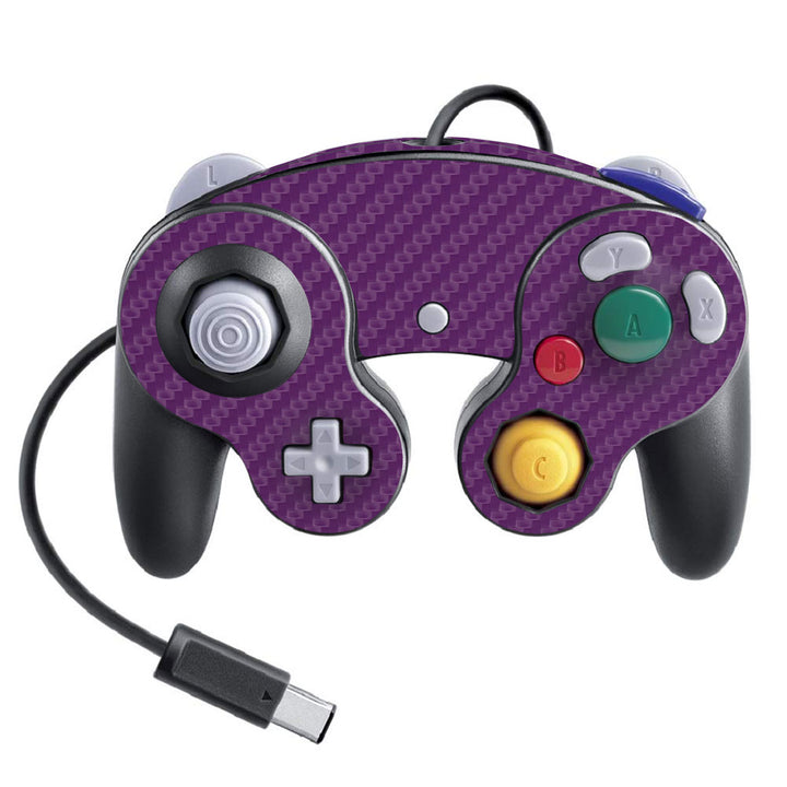 Nintendo Game Cube Controller Super Smash Bros Carbon Series Purple Skin