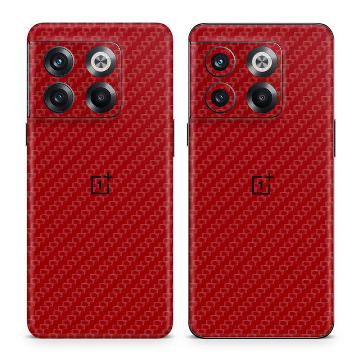 OnePlus 10T Carbon Series Red Skin