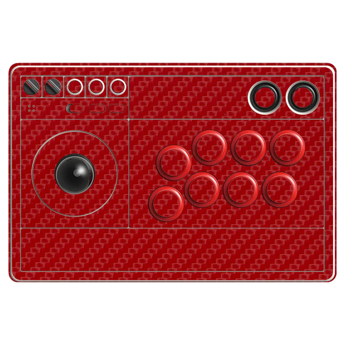 8Bitdo Arcade Stick Carbon Series Red Skin