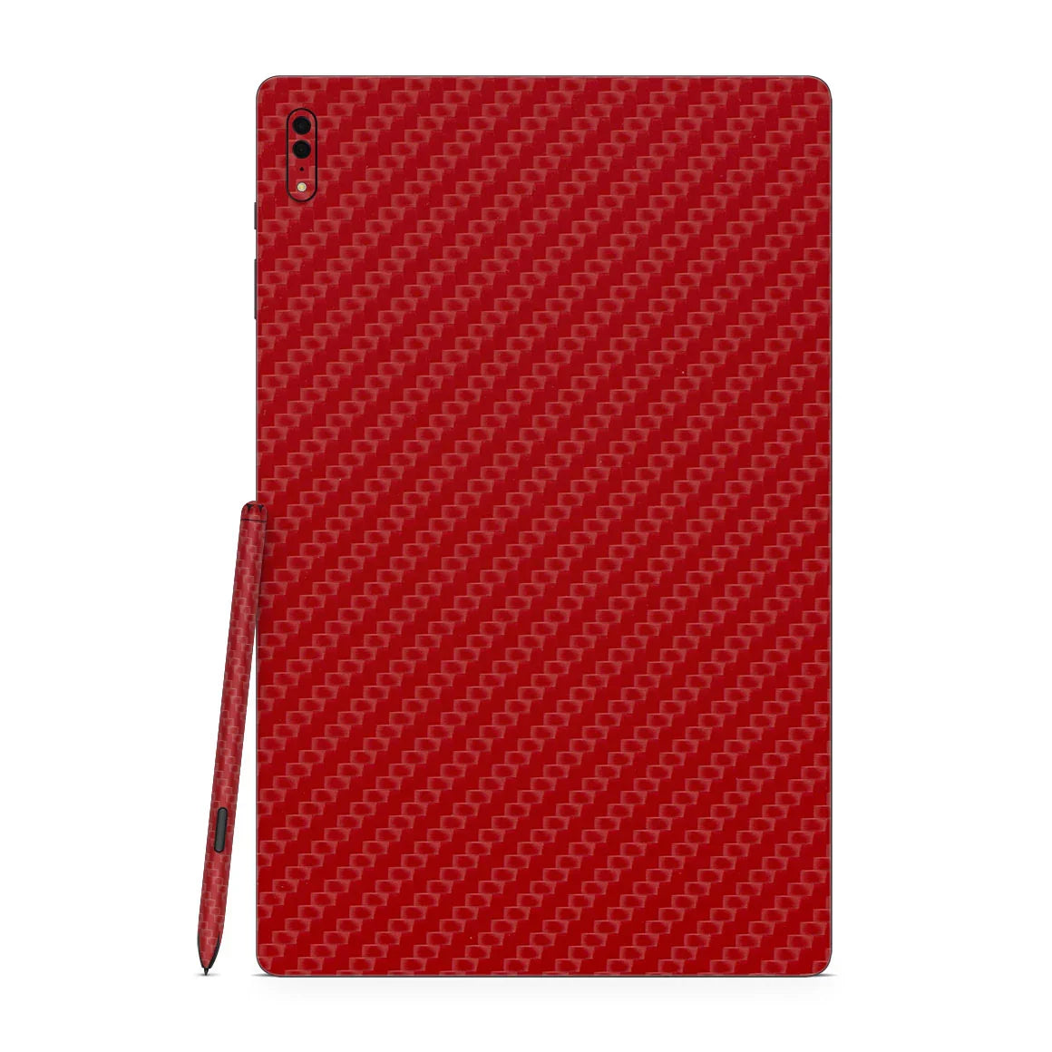 Galaxy Tab S8 Ultra Carbon Series Red Skin
