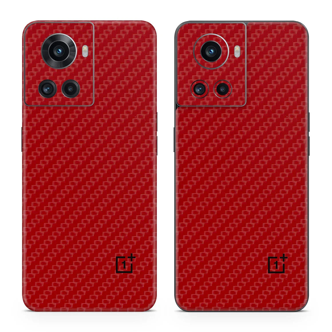 OnePlus 10R Carbon Series Red Skin
