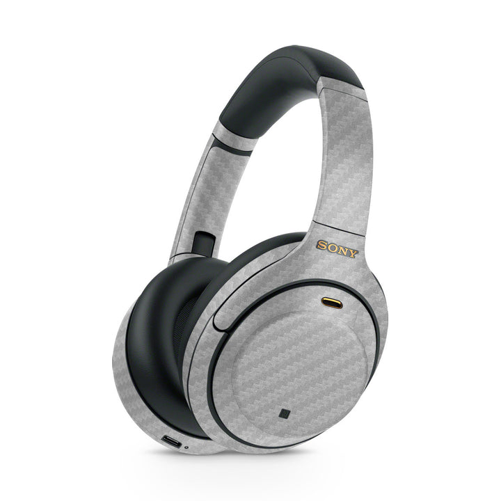 Sony WH-1000XM4 Carbon Series Silver Skin