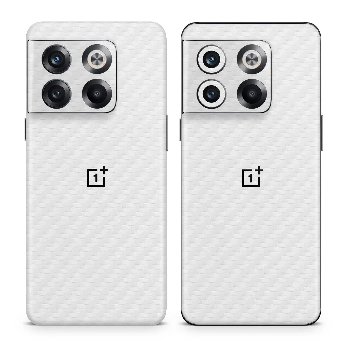 OnePlus 10T Carbon Series White Skin