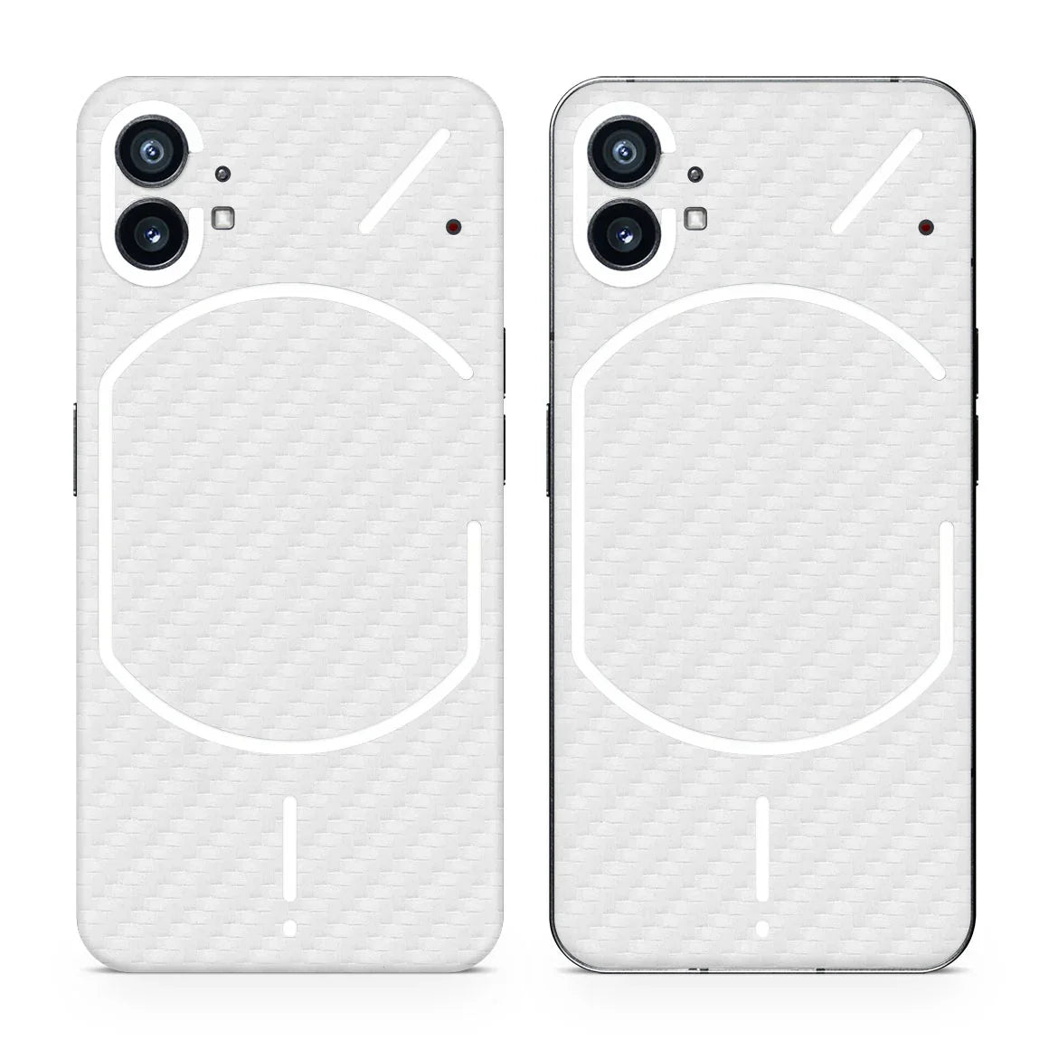 Nothing Phone 1 Carbon Series White Skin