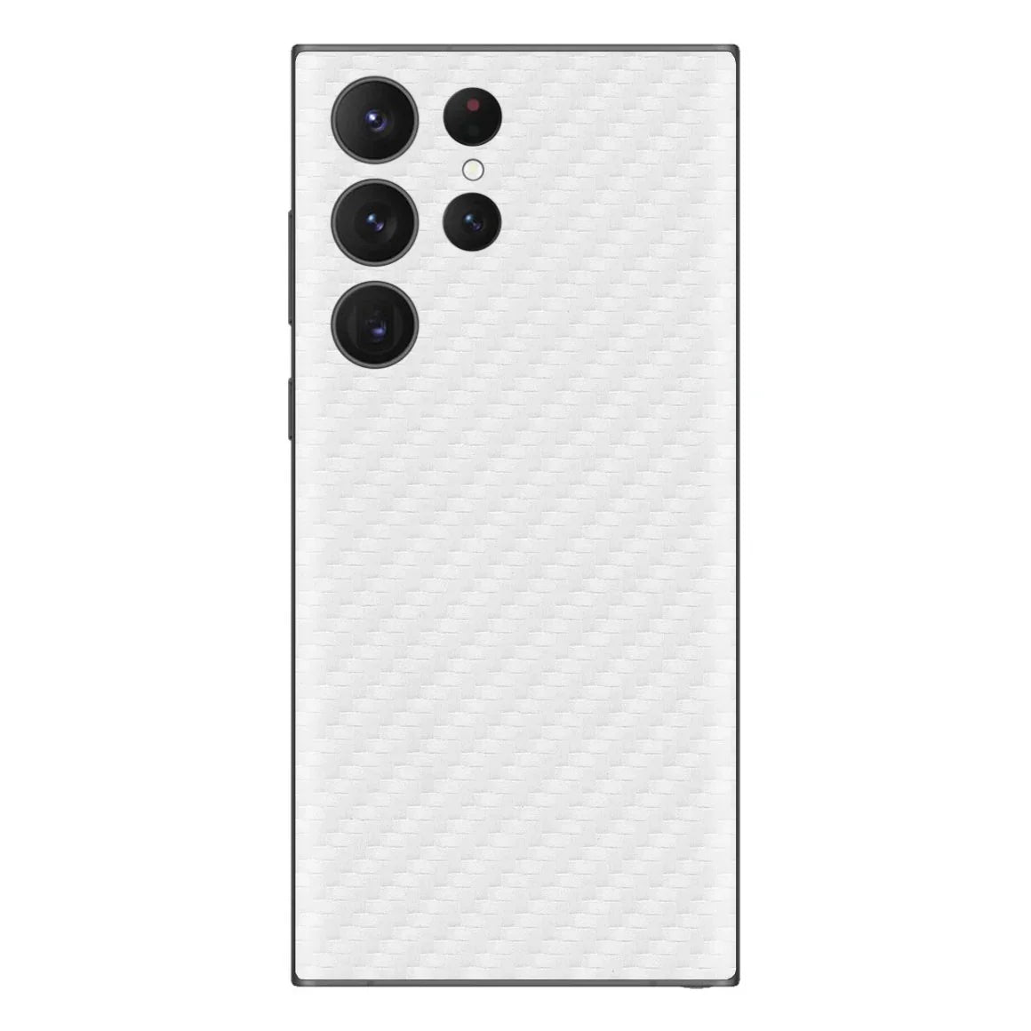 Galaxy S23 Ultra Carbon Series White Skin