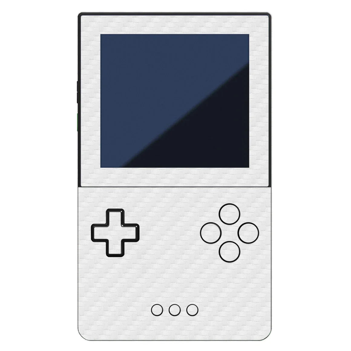 Analogue Pocket Carbon Series White Skin