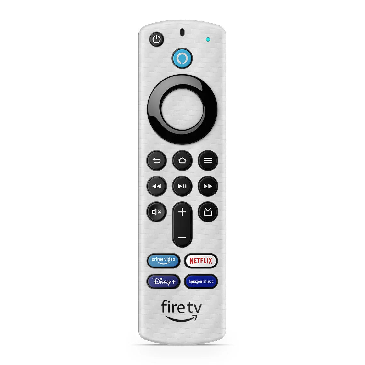 Amazon Fire TV Stick 4K Max Carbon Series White Skin
