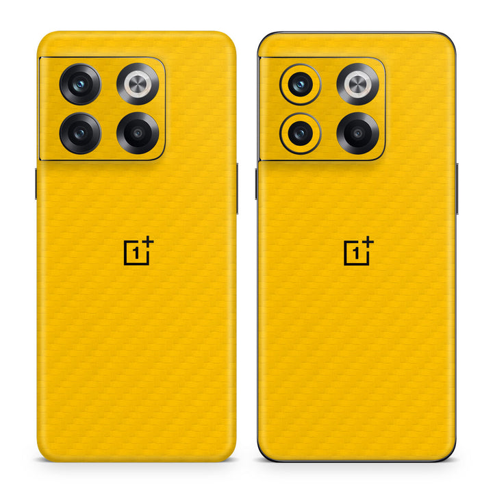 OnePlus 10T Carbon Series Yellow Skin