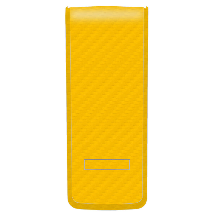 Garage Door Opener Keypad Carbon Series Yellow Skin