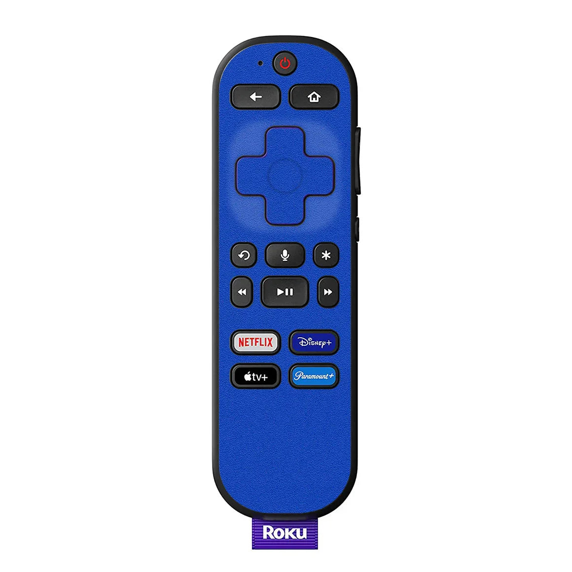 Roku Voice Remote Color Series Blue Skin