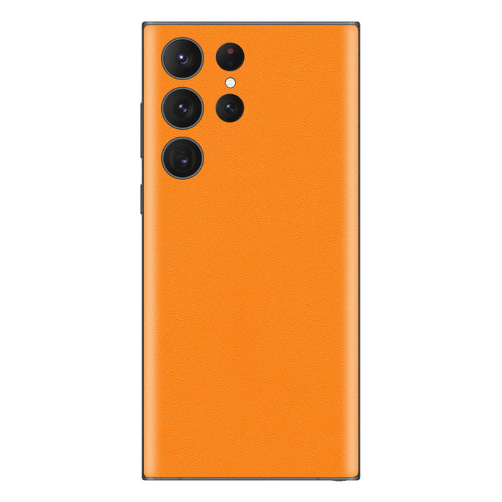 Galaxy S23 Ultra Color Series Orange Skin