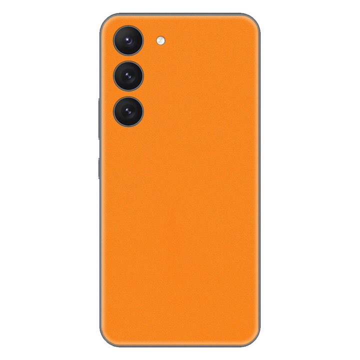 Galaxy S23 Color Series Orange Skin
