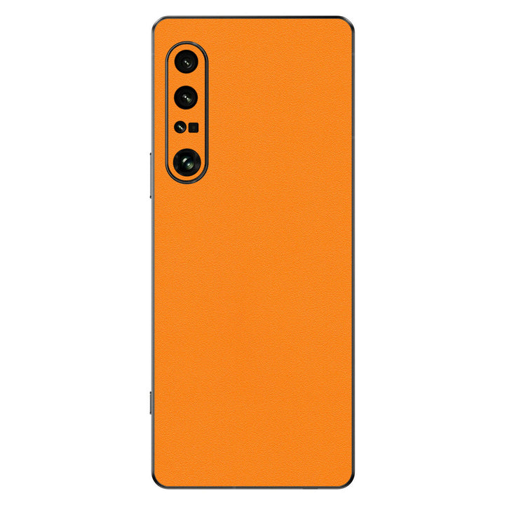 Sony Xperia 1 IV Color Series Orange Skin