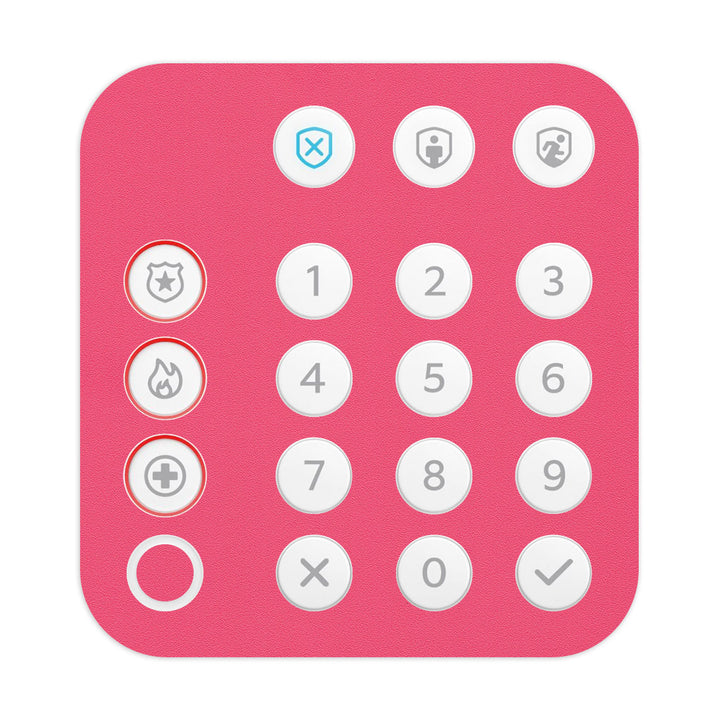 Ring Alarm Keypad (2nd Gen) Color Series Pink Skin