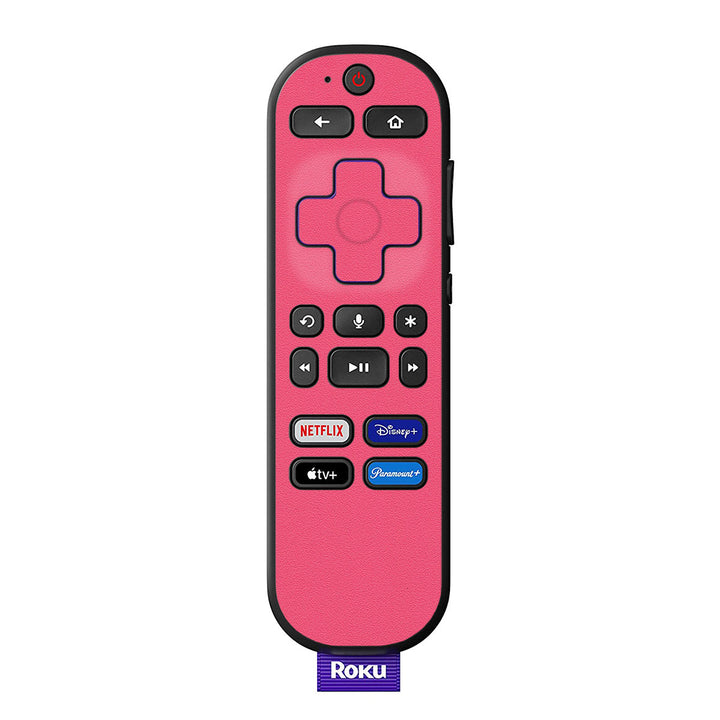 Roku Voice Remote Color Series Pink Skin