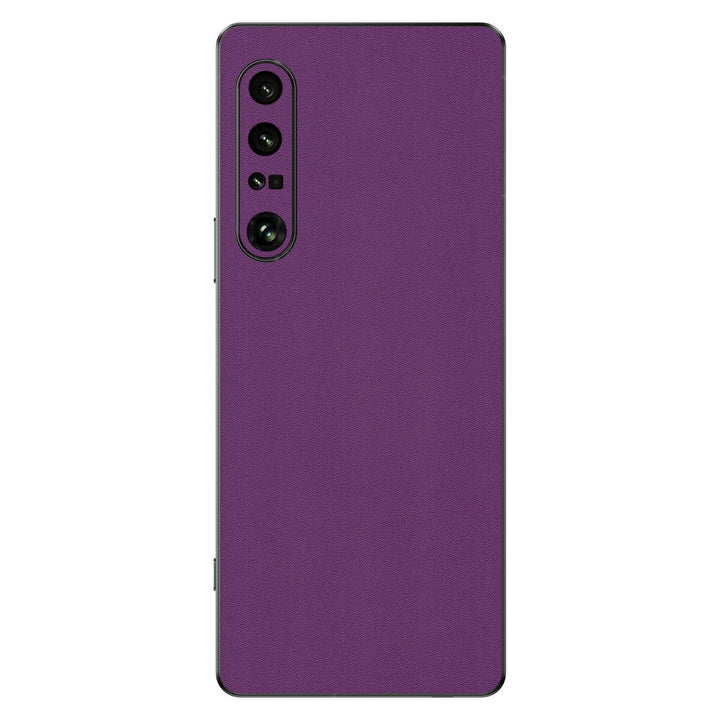 Sony Xperia 1 IV Color Series Purple Skin