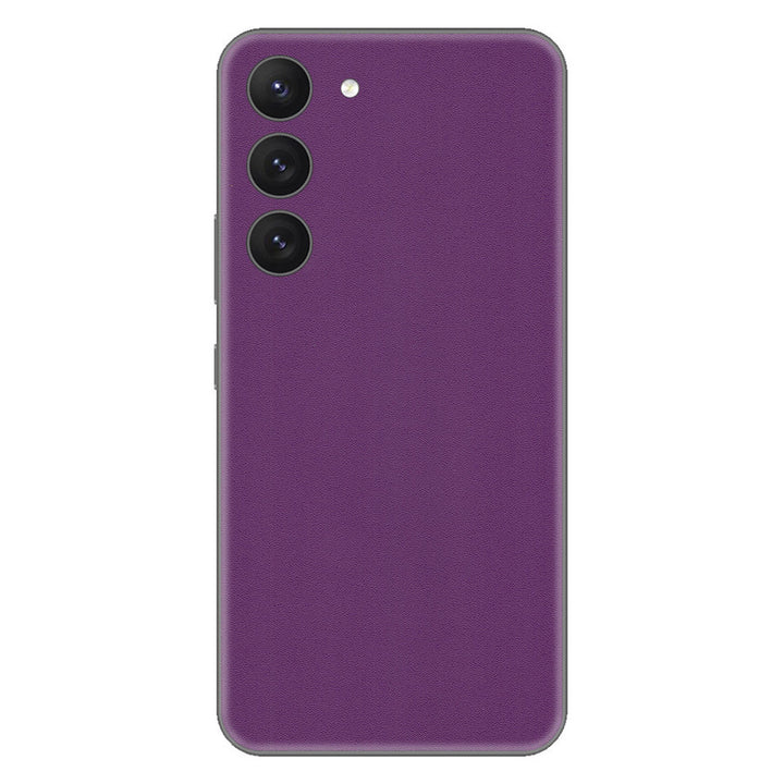 Galaxy S23 Color Series Purple Skin